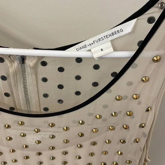 DVF Abrielle Crystal Studded dress - Picture 12 of 16